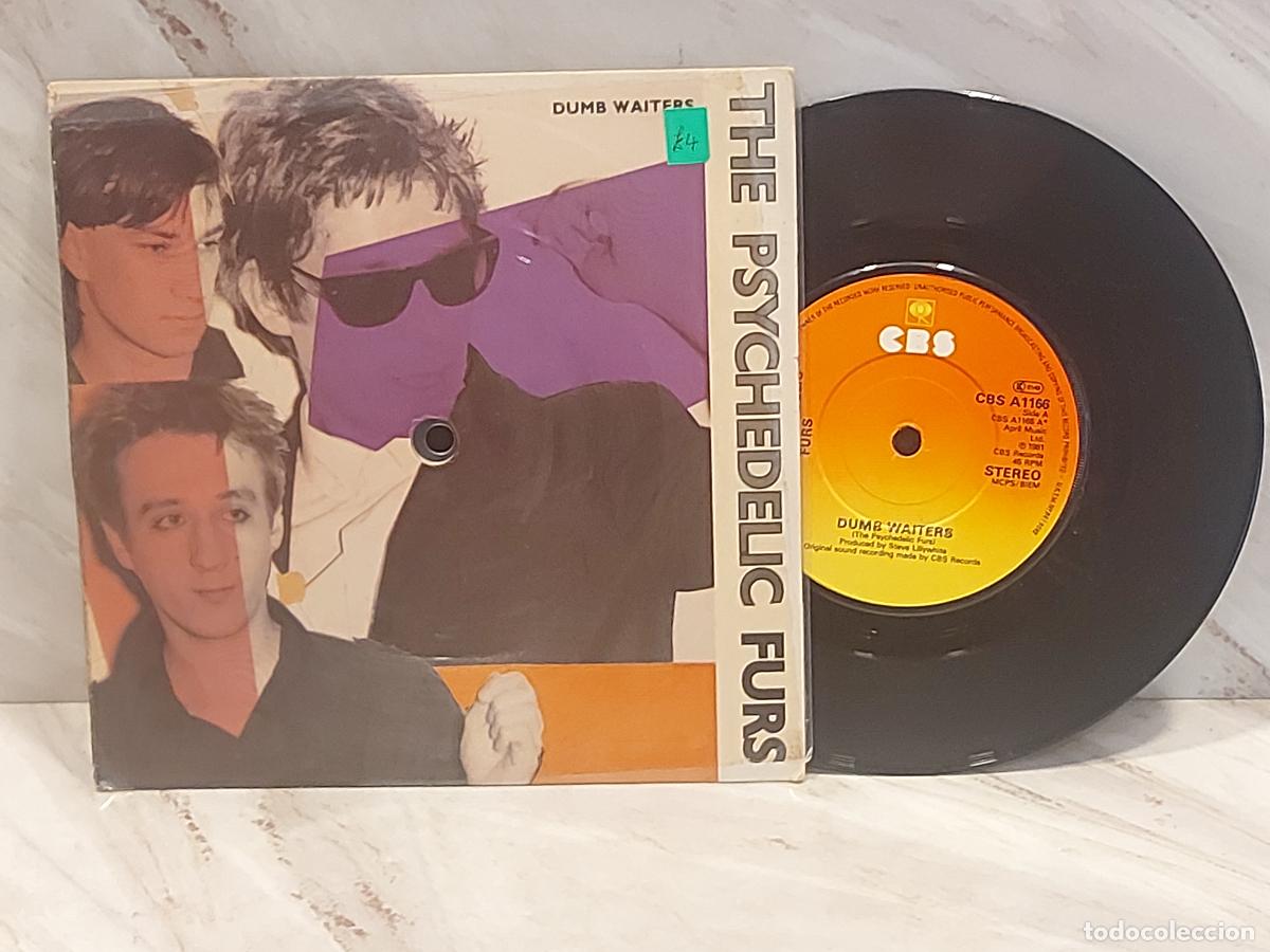 Discos de vinilo: THE PSYCHEDELIC FURS | DUMB WAITERS / DASH | 7&rdquo; 1981 | CARPETA REPRODUCIBLE FLEXI-DISC | CBS A1166