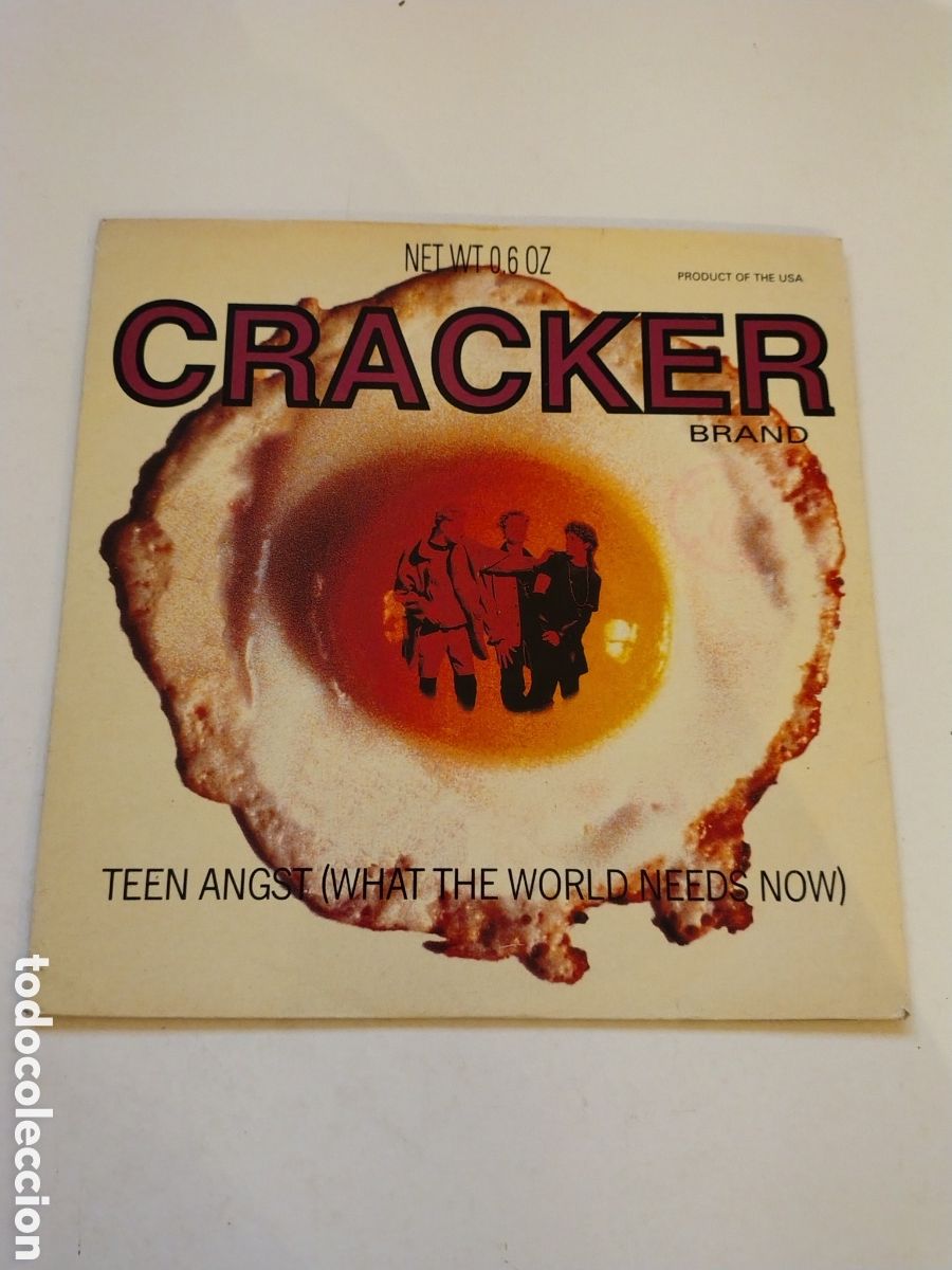 Discos de vinilo: CRACKER Teen Angst / Can I Take My Gun To Heaven ( 1992 VIRGIN UK ) CAMPER VAN BEETHOVEN