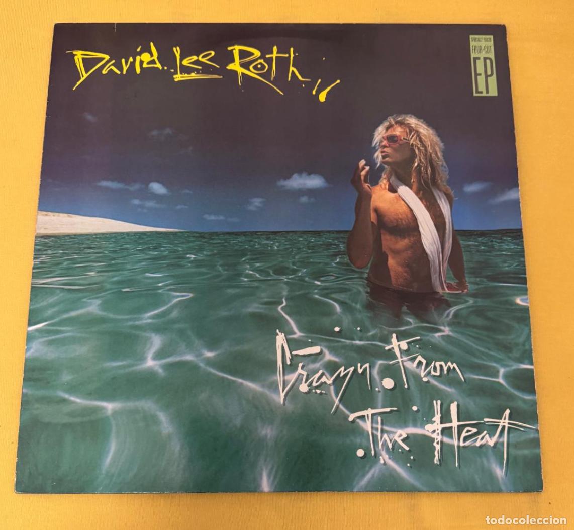 Discos de vinilo: David Lee Roth Maxi EP easy street (FRance 1985) EX EX