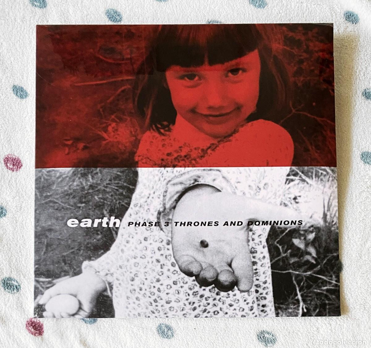 Discos de vinilo: EARTH - PHASE 3: THRONES AND DOMINIONS 12'' DOBLE LP PRECINTADO - DRONE METAL DOOM METAL