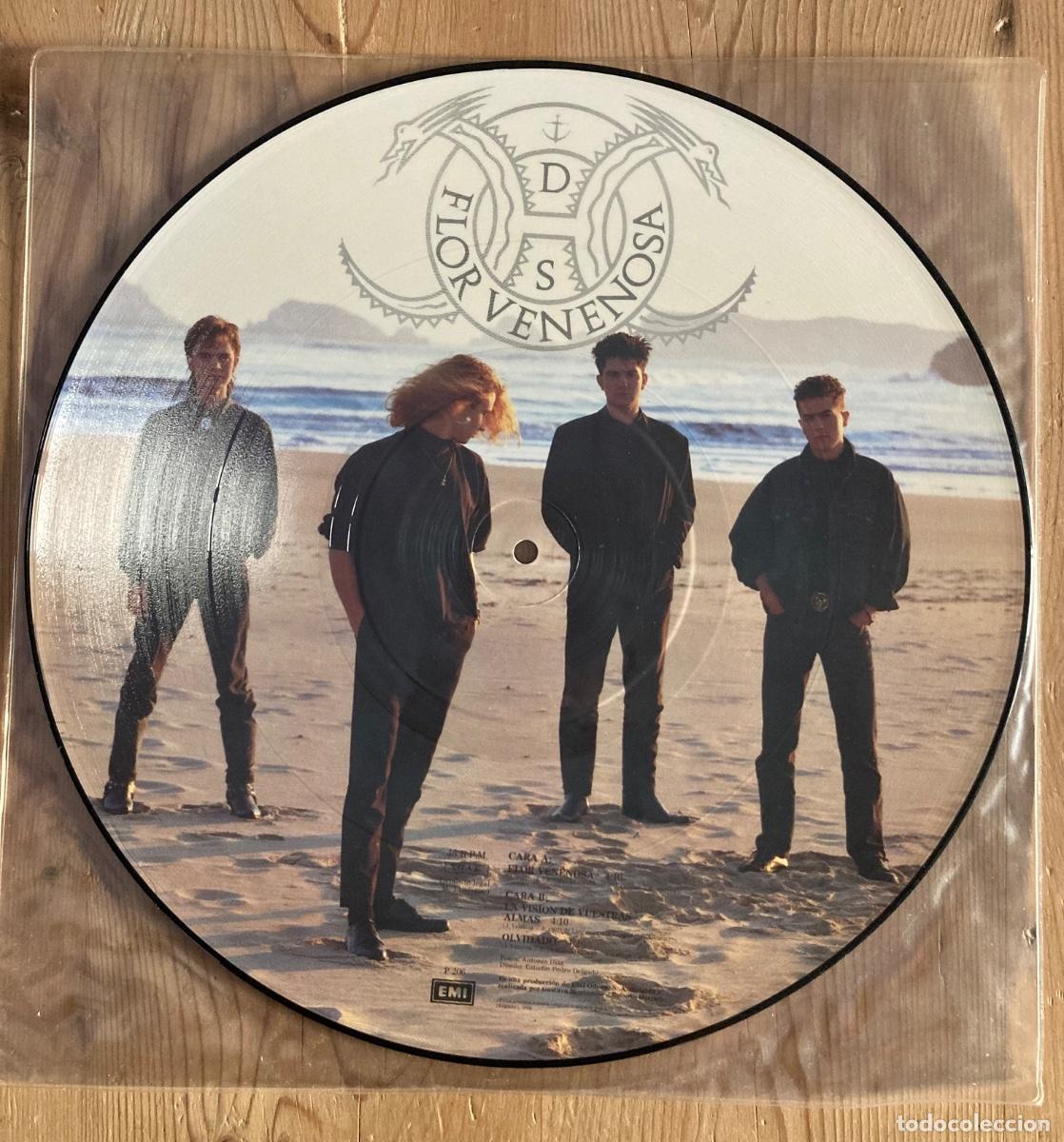 Discos de vinilo: Heroes del silencio lp flor venenosa - Foto 2