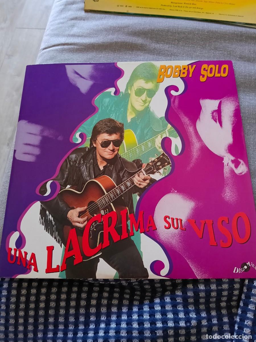 Discos de vinilo: RAR MAXI 12. BOBBY SOLO. UNA LACRIMA SUL VISO .2 TRACKS
