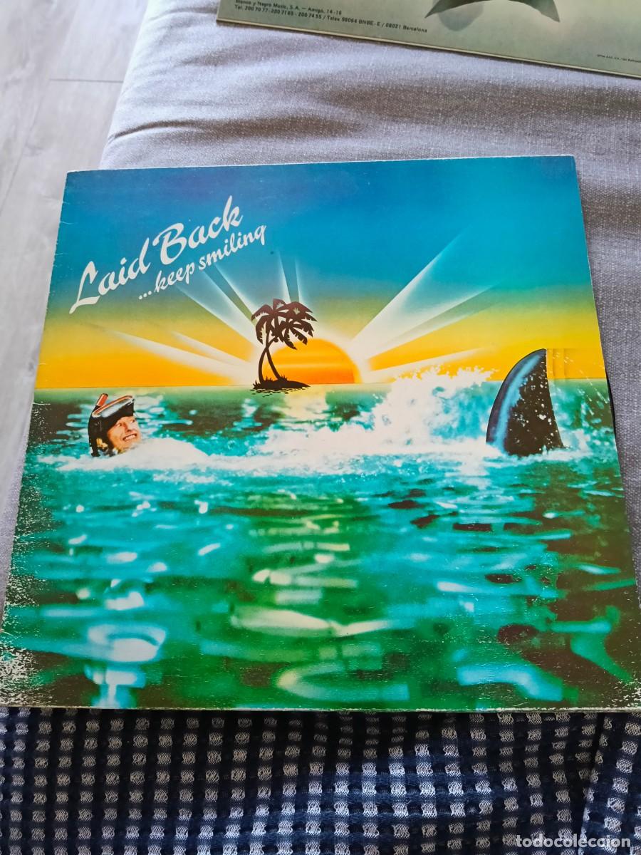 Discos de vinilo: RAR LP 33. LAID BACK. ...KEEP SMILING. MADE IN SPAIN