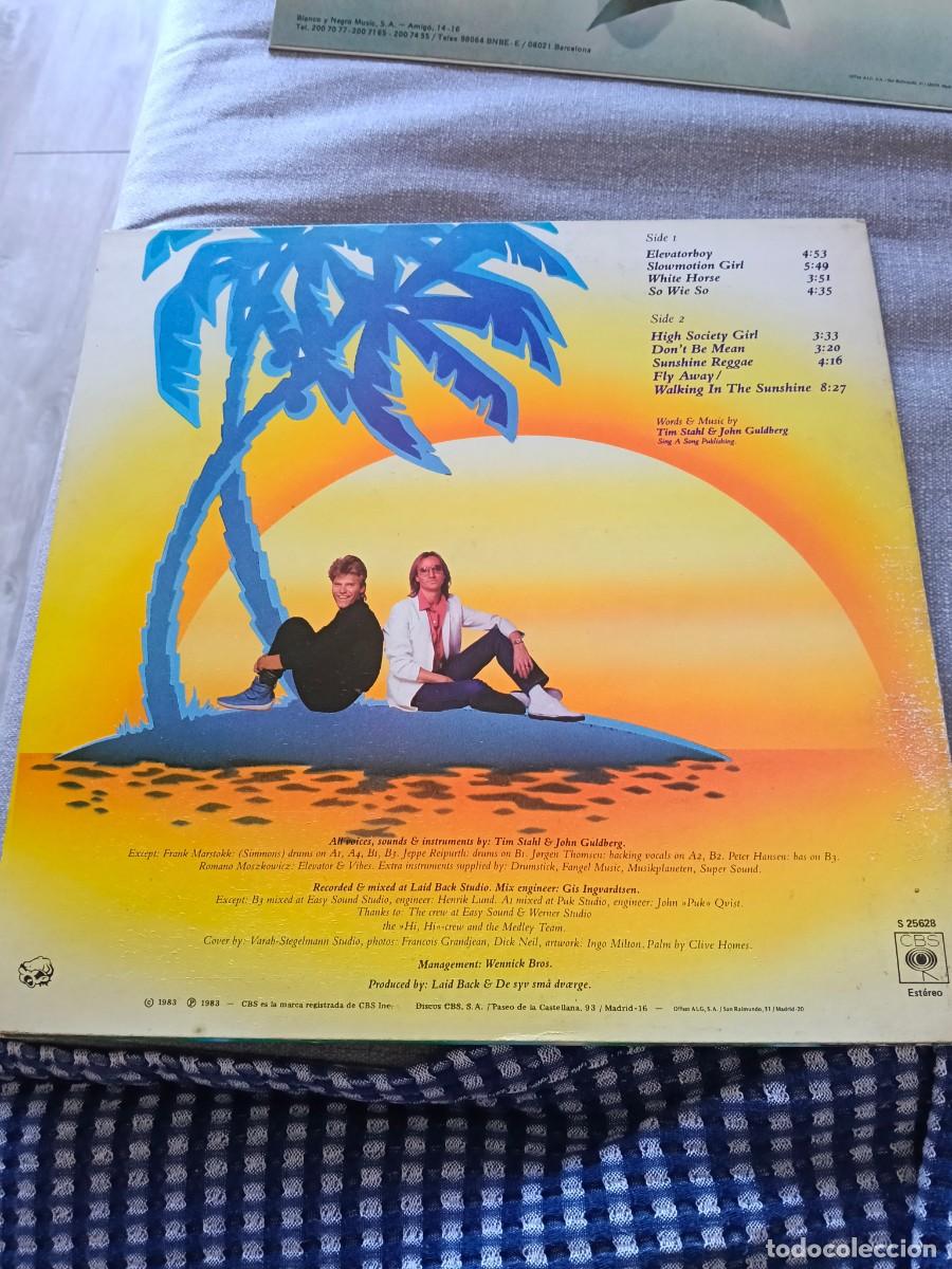 Discos de vinilo: RAR LP 33. LAID BACK. ...KEEP SMILING. MADE IN SPAIN - Foto 2