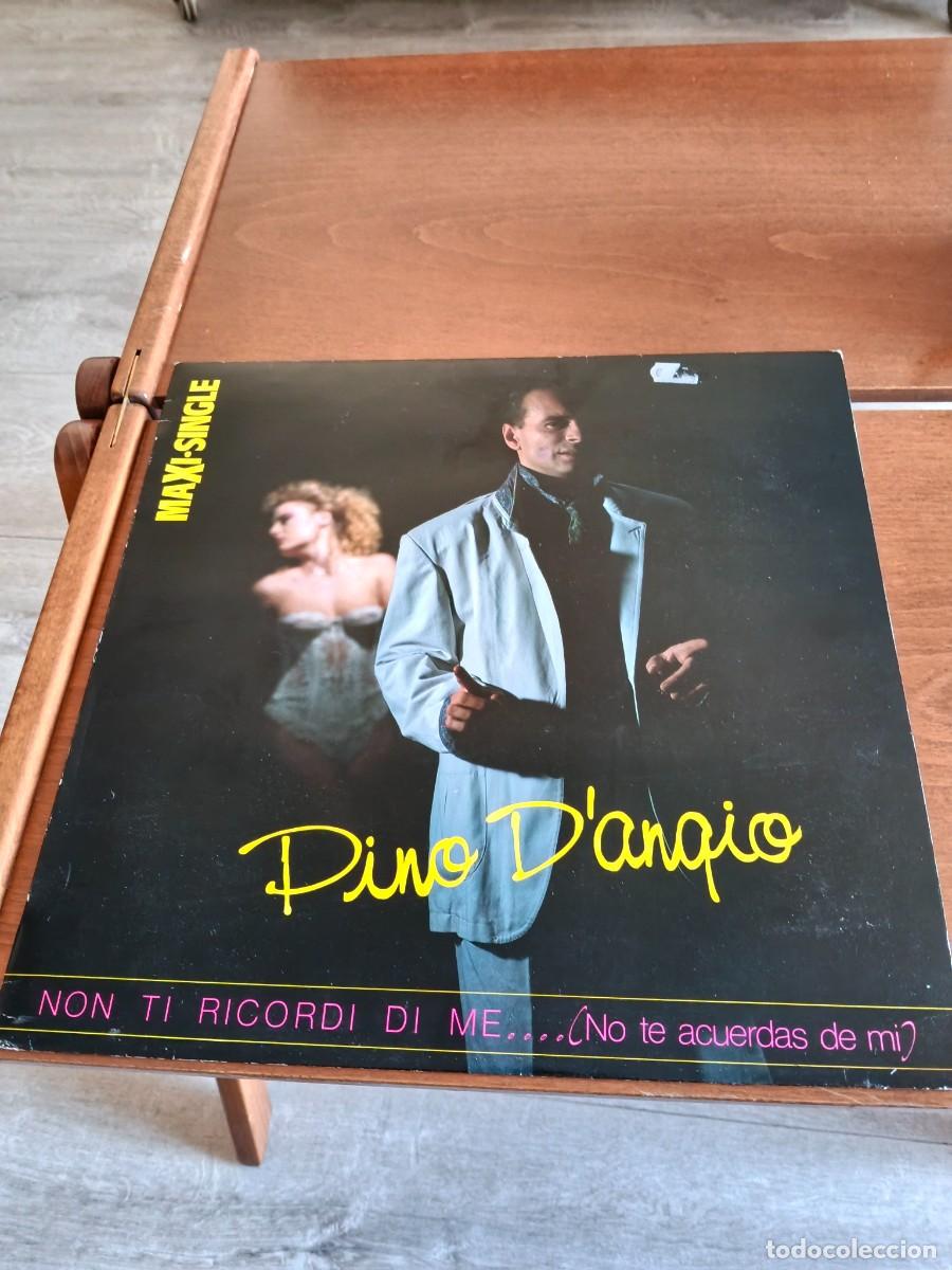 Discos de vinilo: RAR MAXI 12. PINO D'ANGIO. NO TE ACUERDAS DE MI. ITALO DISCO. MADE IN SPAIN