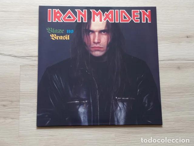 Discos de vinilo: Iron Maiden - Blaze No Brasil