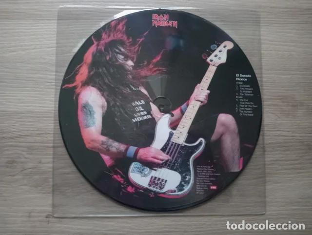 Discos de vinilo: Iron Maiden El Dorado Mexico - Foto 4