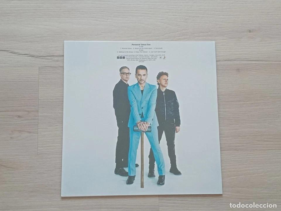 Discos de vinilo: DEPECHE MODE - Personal Jesus live - Foto 2