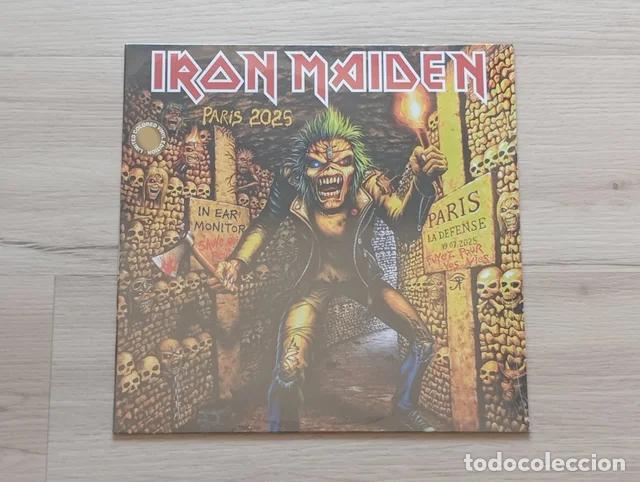 Discos de vinilo: Iron Maiden Paris 2025 - Foto 1