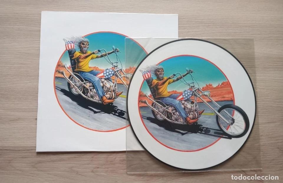 Discos de vinilo: IRON MAIDEN - EDDIE CHOPPER - Foto 1