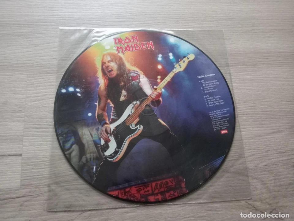 Discos de vinilo: IRON MAIDEN - EDDIE CHOPPER - Foto 4