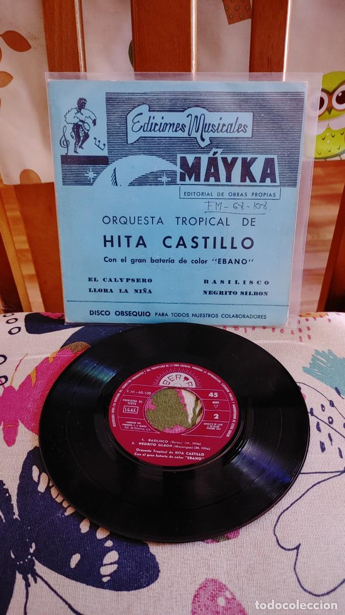 Discos de vinilo: ORQUESTA TROPICAL DE HITA CASTILLO-EP EL CALYPSERO +3-NUEVO