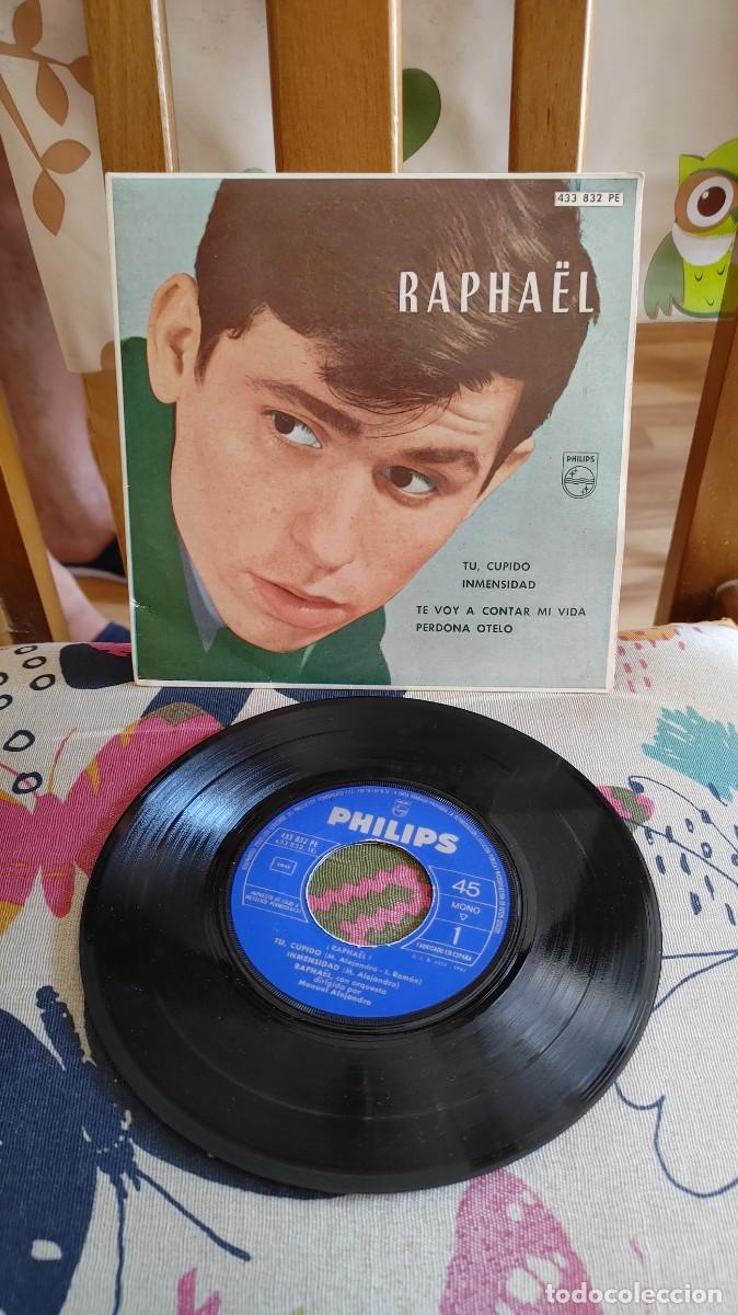 Discos de vinilo: RAPHAEL-EP TU CUPIDO +3 - Foto 1