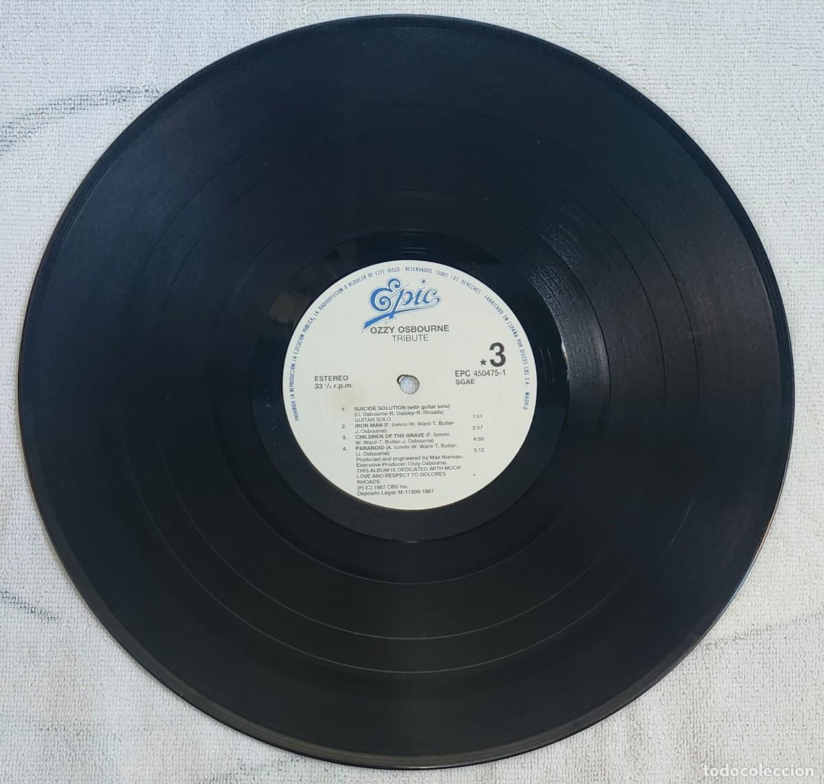 Discos de vinilo: Osbourne - Randy Rhoads Tribute 2 LP - Foto 9