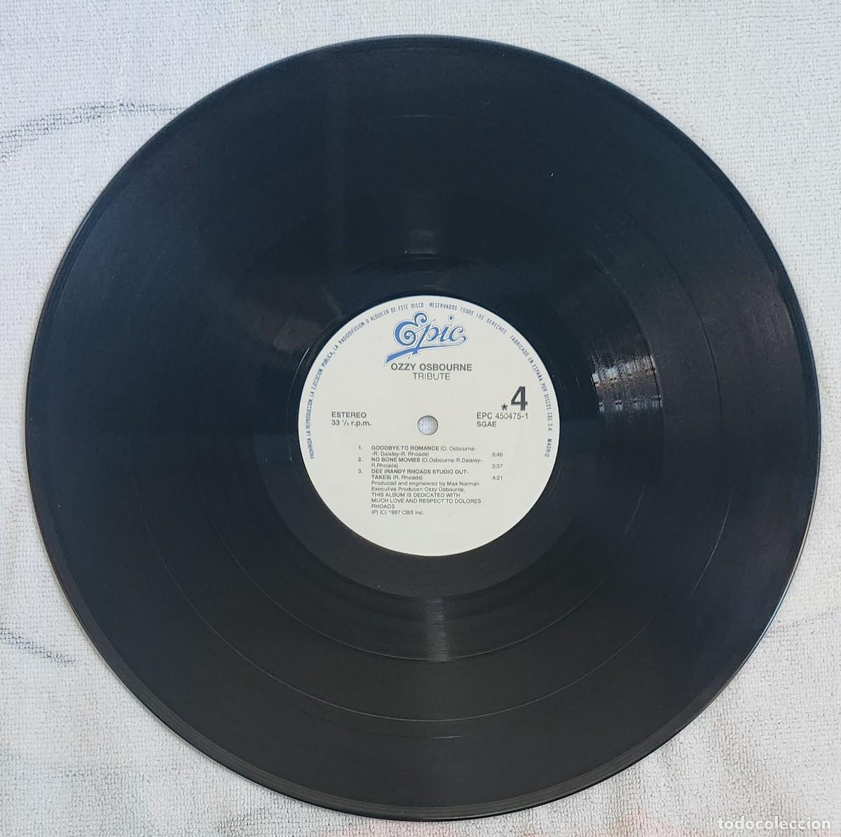 Discos de vinilo: Osbourne - Randy Rhoads Tribute 2 LP - Foto 10