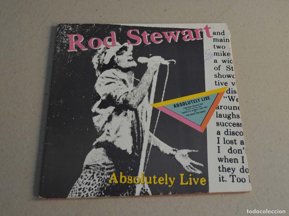 Discos de vinilo: ROD STEWART - ABSOLUTELY LIVE (DOBLE DISCO)