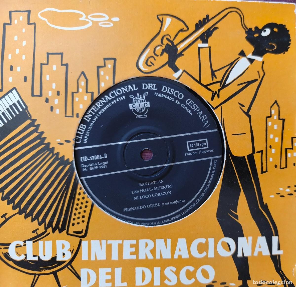 Discos de vinilo: Club Internacional del Disco: Fernando Orteu y su conjunto