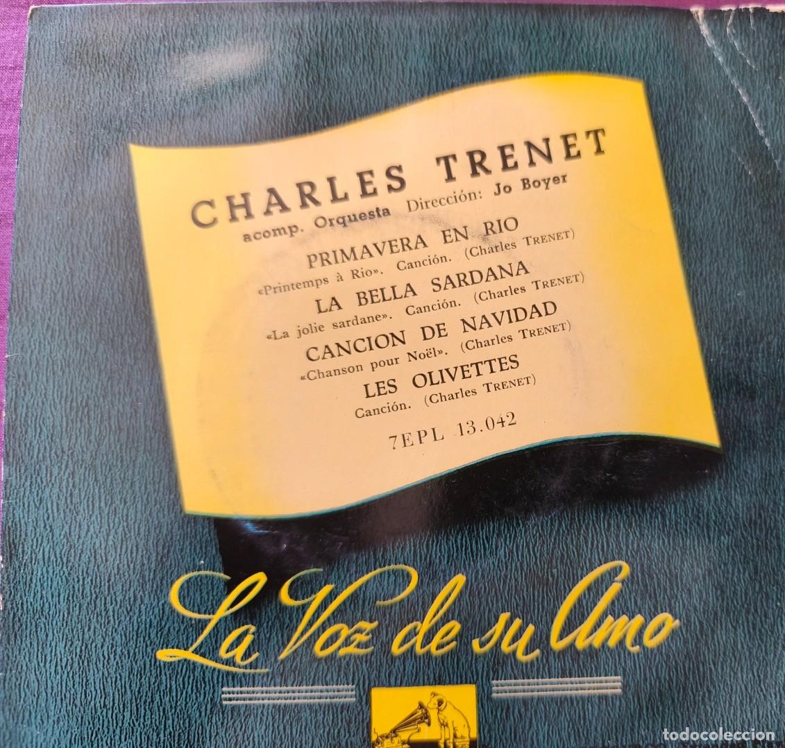 Discos de vinilo: La Voz de Su Amo: Charles Trenet