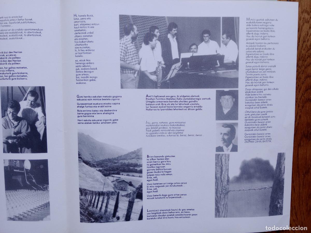 Discos de vinilo: Eltzegor - sasitik sasira - Foto 7