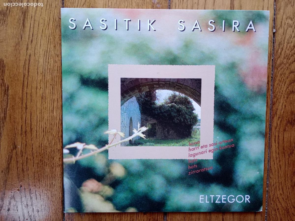 Discos de vinilo: Eltzegor - sasitik sasira