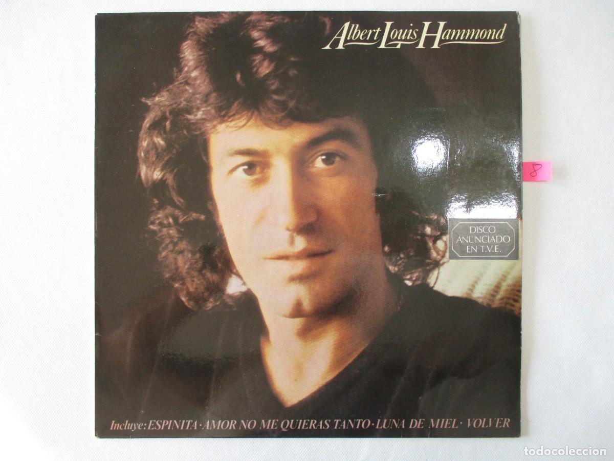 Discos de vinilo: DISCO LP , ALBERT LOUIS HAMMOND , ESPINITA Y OTRAS. BUEN ESTADO VER FOTOS
