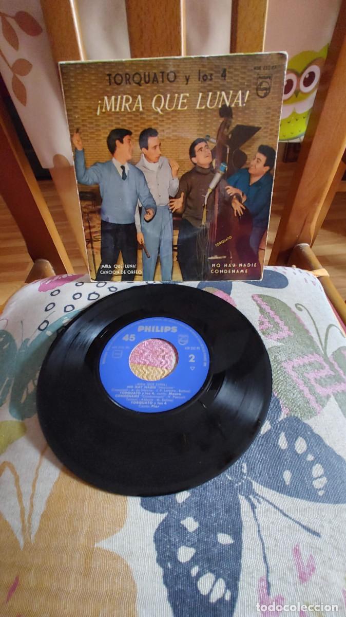 Discos de vinilo: TORQUATO Y LOS 4-EP MIRA QUE LUNA +3