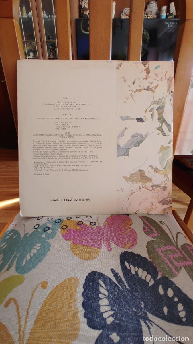 Discos de vinilo: TOTI SOLER-LP EL CANT MONJO-NUEVO - Foto 2