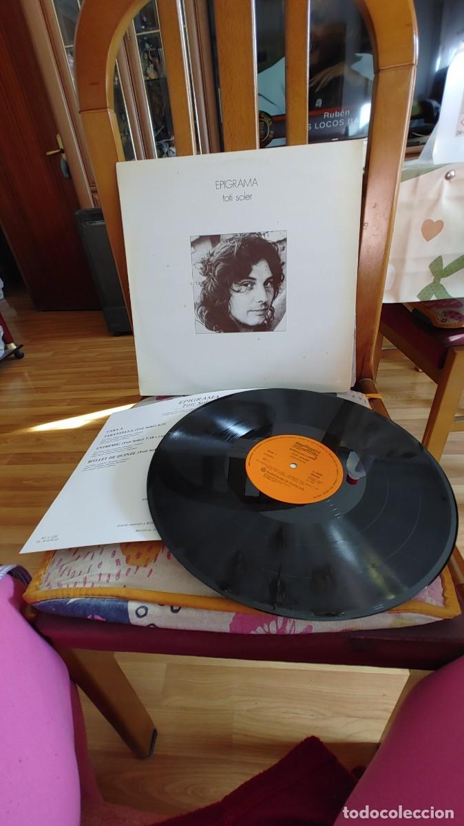 Discos de vinilo: TOTI SOLER-LP EPIGRAMA-NUEVO