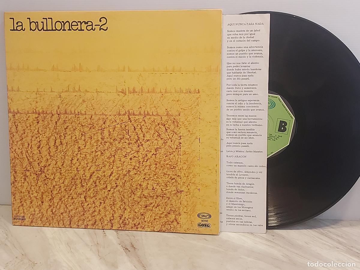 Discos de vinilo: LA BULLONERA | LA BULLONERA-2 | LP-MOVIEPLAY-1977 | GATEFOLD + INSERTO | MBC.***