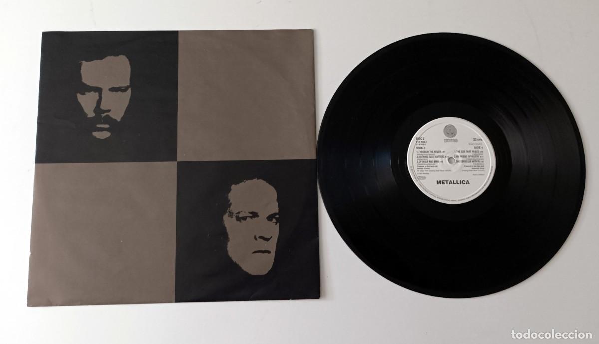 Discos de vinilo: LP METALLICA - METALLICA - Foto 7