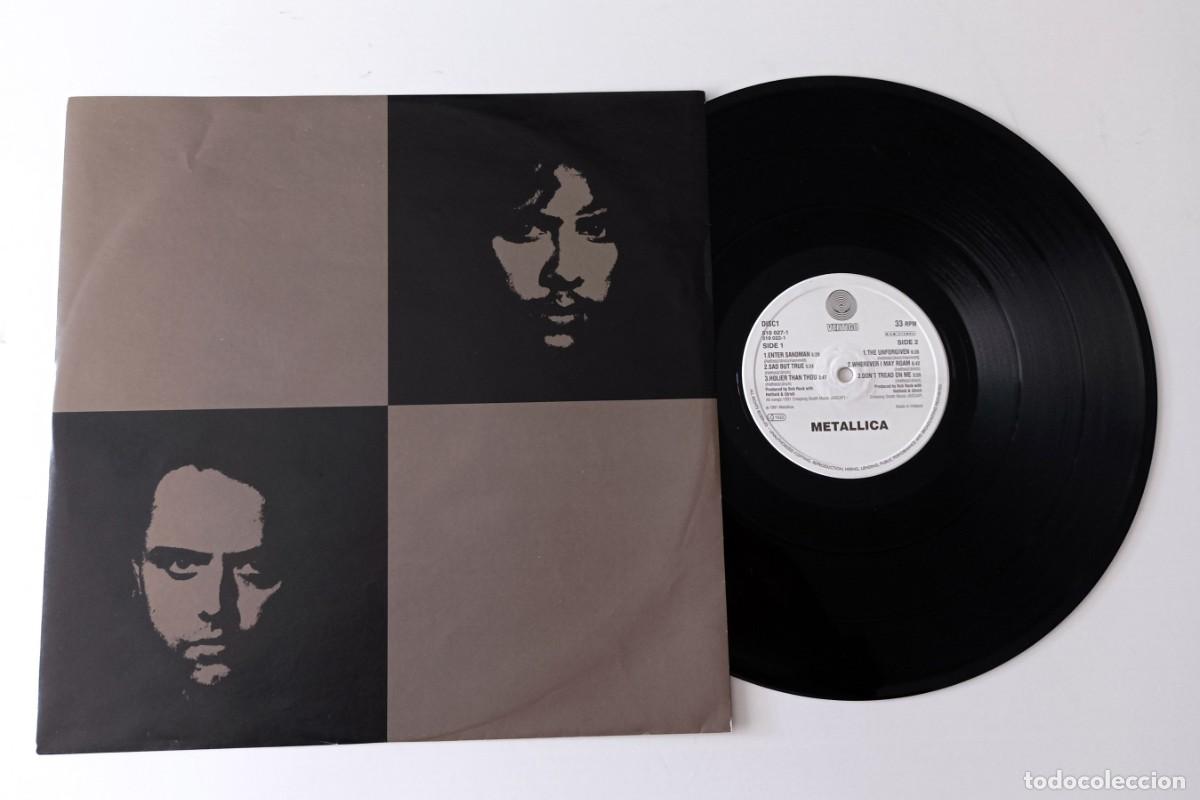 Discos de vinilo: LP METALLICA - METALLICA - Foto 8