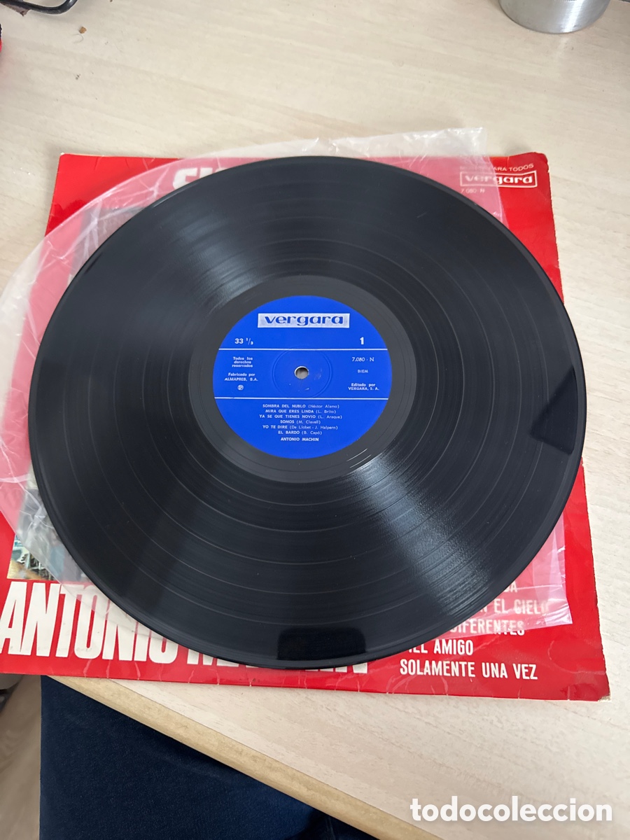 Discos de vinilo: DISCO VINILO ANTONIO MACHIN SIEMPRE - Foto 2