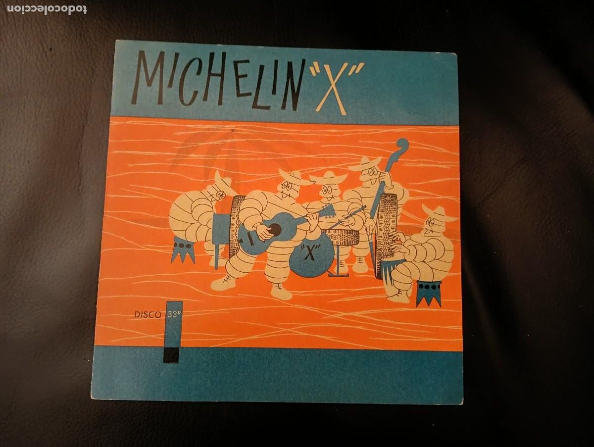 Discos de vinilo: DISCO FLEXIBLE FLEXI FLOPPY MICHELIN X - UN VERDADERO DEPORTE EL CHA-CHA-CHA DEL MU&Ntilde;ECO - NO VINILO