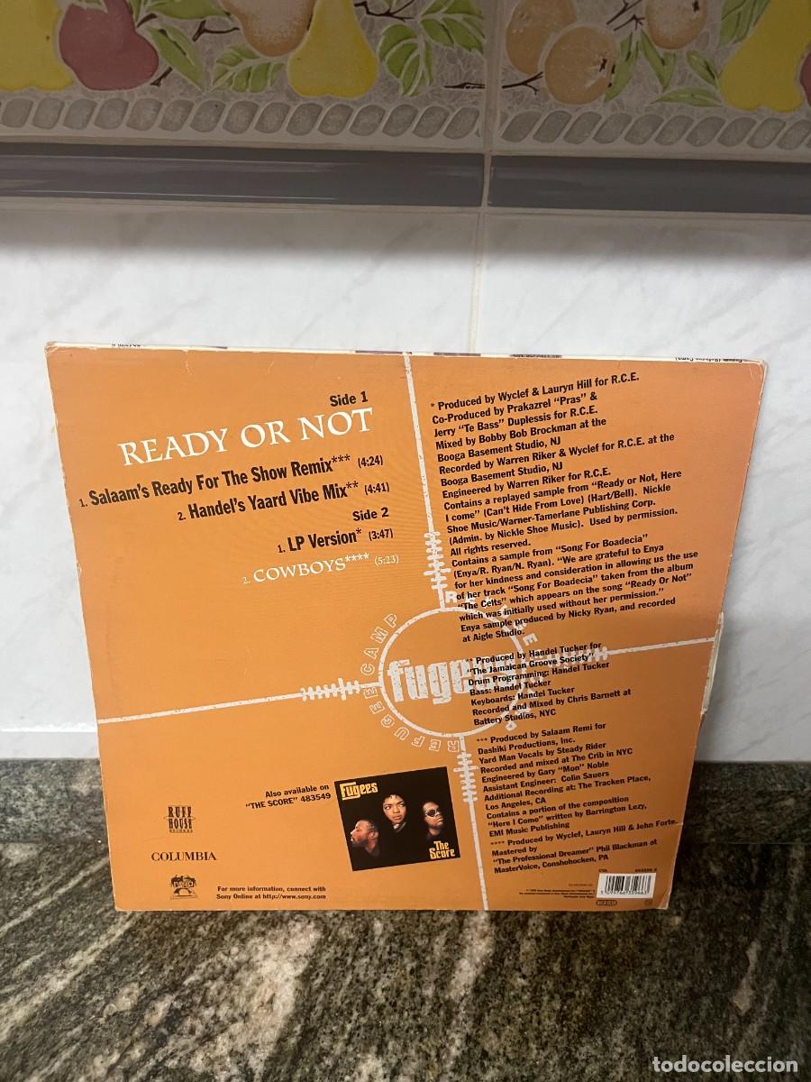 Discos de vinilo: Fugees (Refugee Camp) Ready Or Not - Foto 2