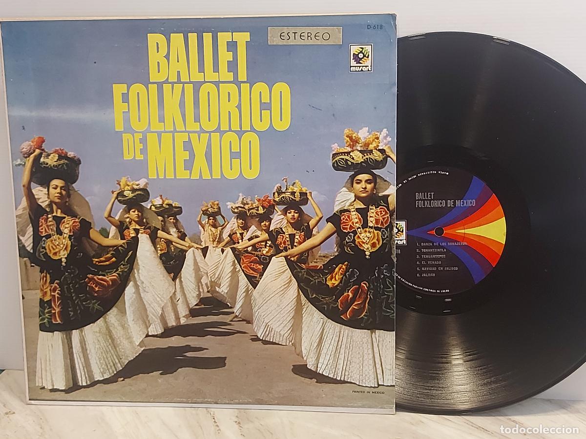 Discos de vinilo: BALLET FOLKL&Oacute;RICO DE M&Eacute;XICO | AMALIA HERN&Aacute;NDEZ | LP-MUSART-M&Eacute;XICO | MBC.***