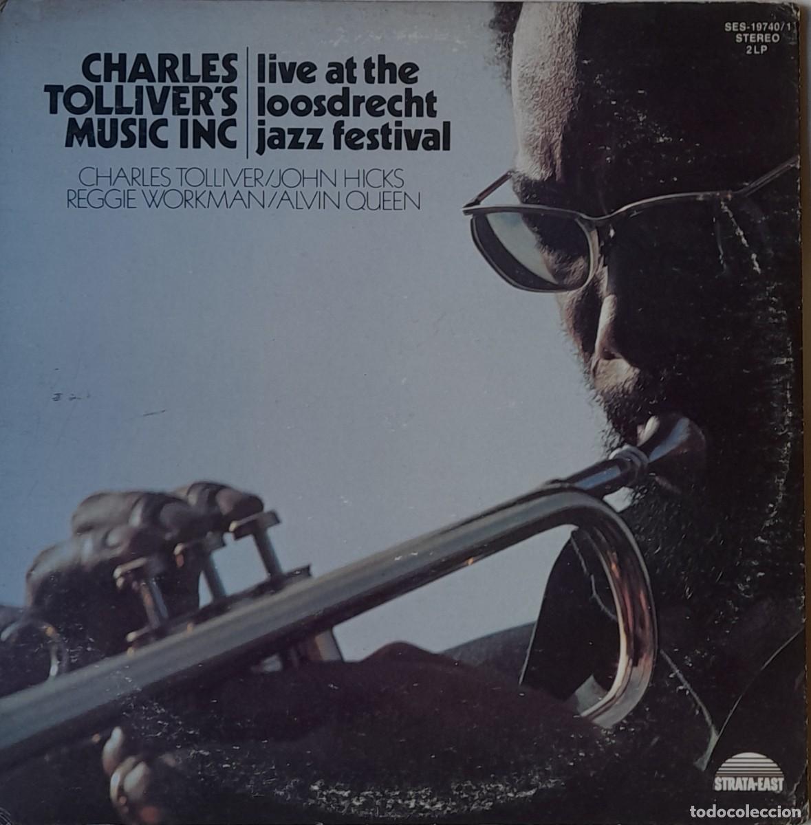 Discos de vinilo: CHARLES TOLLIVER'S MUSIC INC. Live at the Loosdrench jazz festival. LP doble.Strata-East 1973