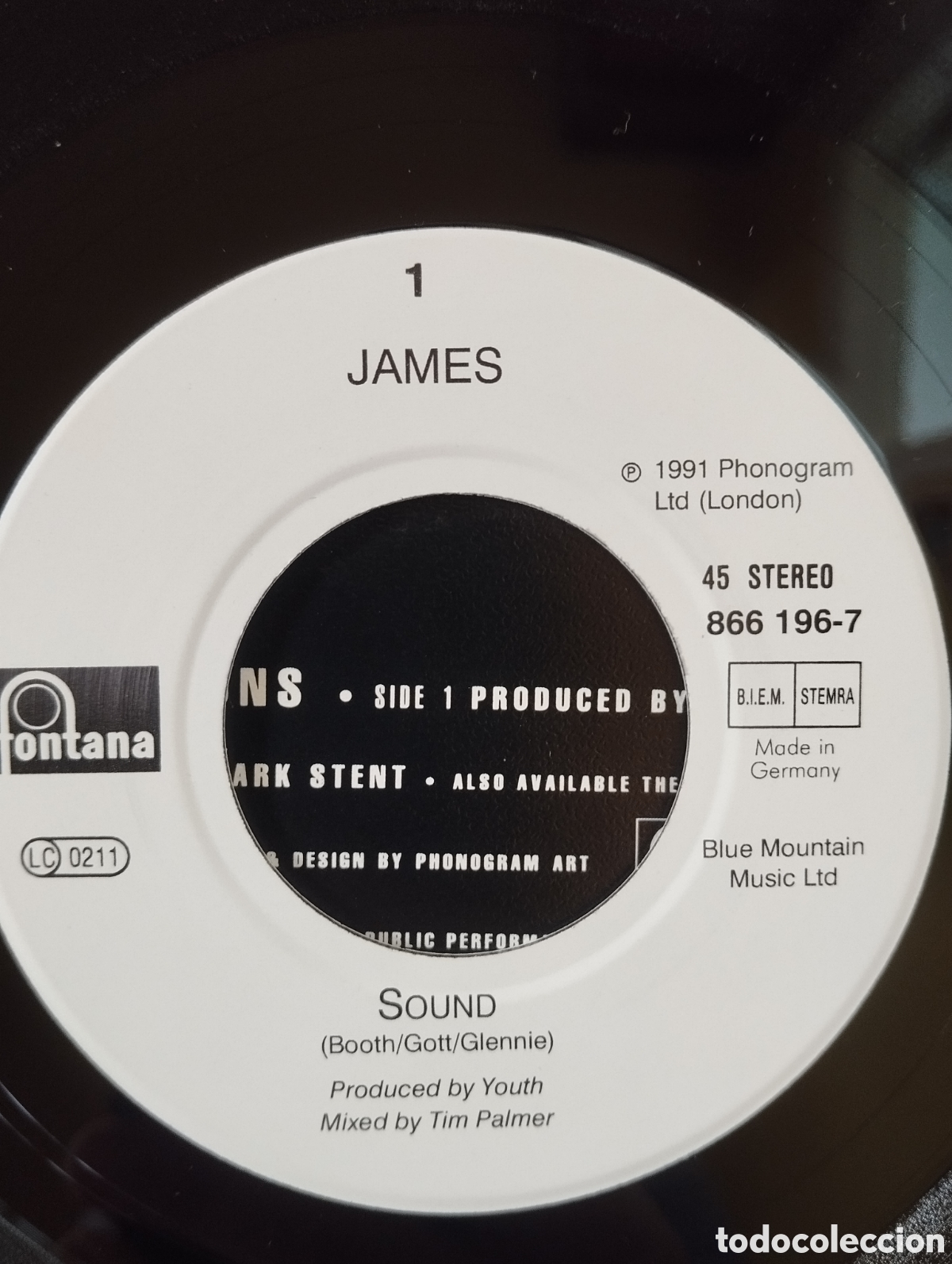 Discos de vinilo: James - Sound / All my sons - single - Foto 5