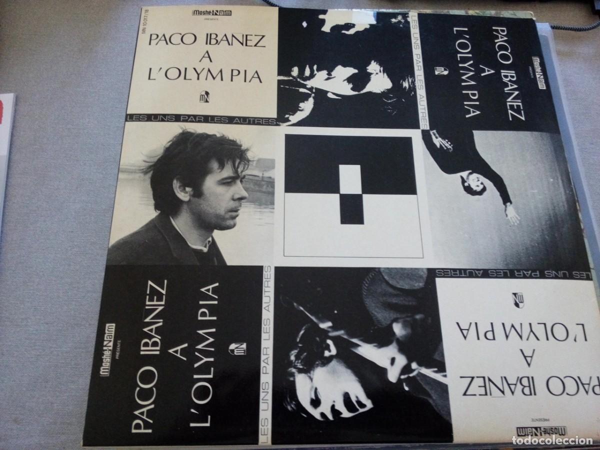 Discos de vinilo: PACO IBA&Ntilde;EZ EN EL OLYMPIA 2XLPS GATEFOLD CON LETRAS - Foto 1