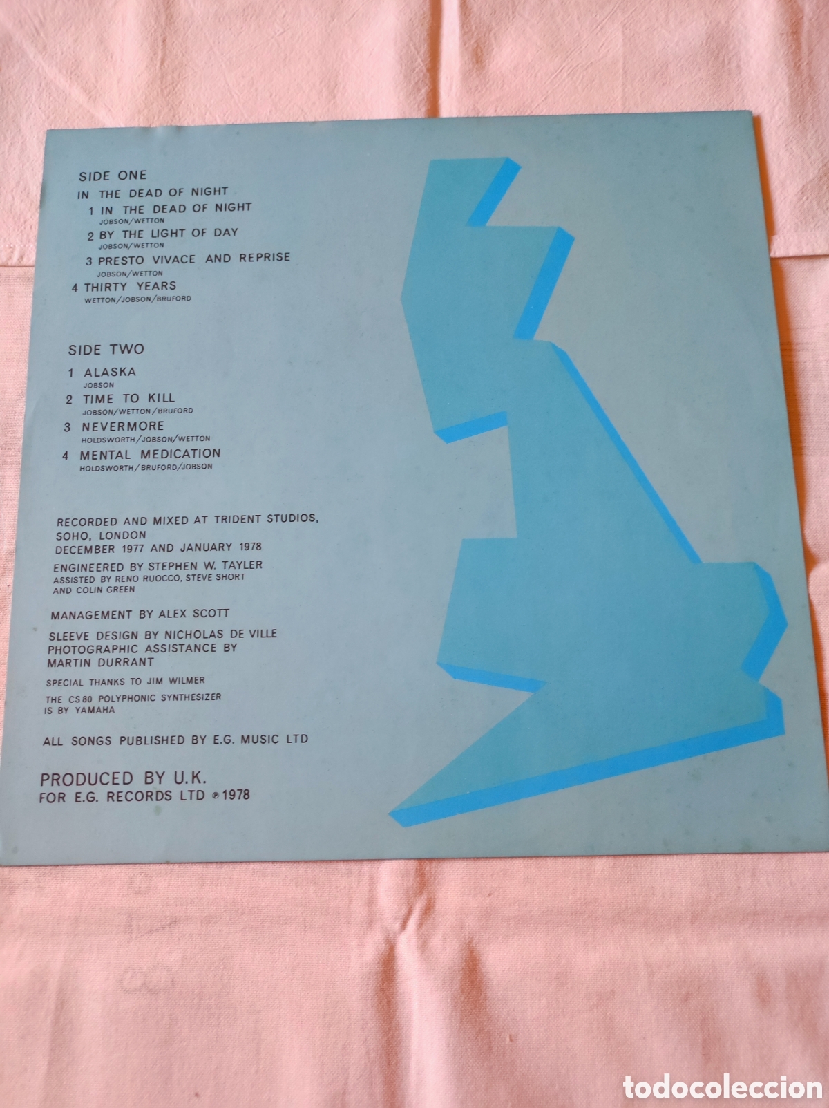 Discos de vinilo: U. K. - U. K. (ALBUM DEBUT) - Foto 4