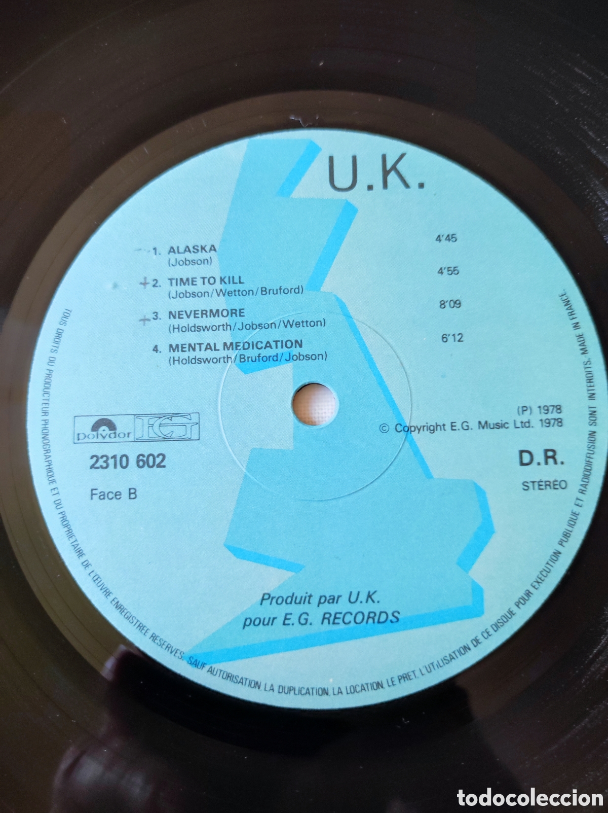 Discos de vinilo: U. K. - U. K. (ALBUM DEBUT) - Foto 6