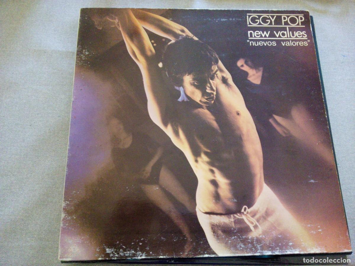 Discos de vinilo: IGGY POP NEW VALUES LP SPAIN GATEFOLD
