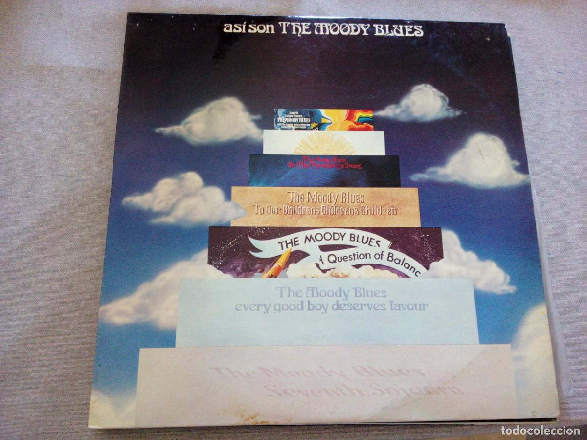 Discos de vinilo: THE MOODY BLUES ASI SON 2XLPS GATEFOLD RECOPILATORIO SPAIN