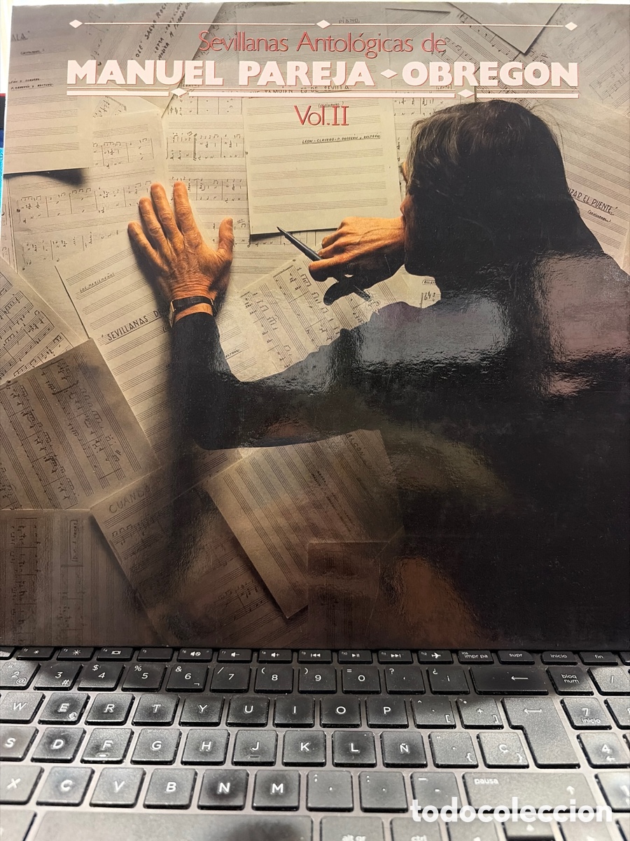 Discos de vinilo: MANUEL PAREJA OBREGON -SEVILLANAS ANTOLOGICAS VOL. II LP