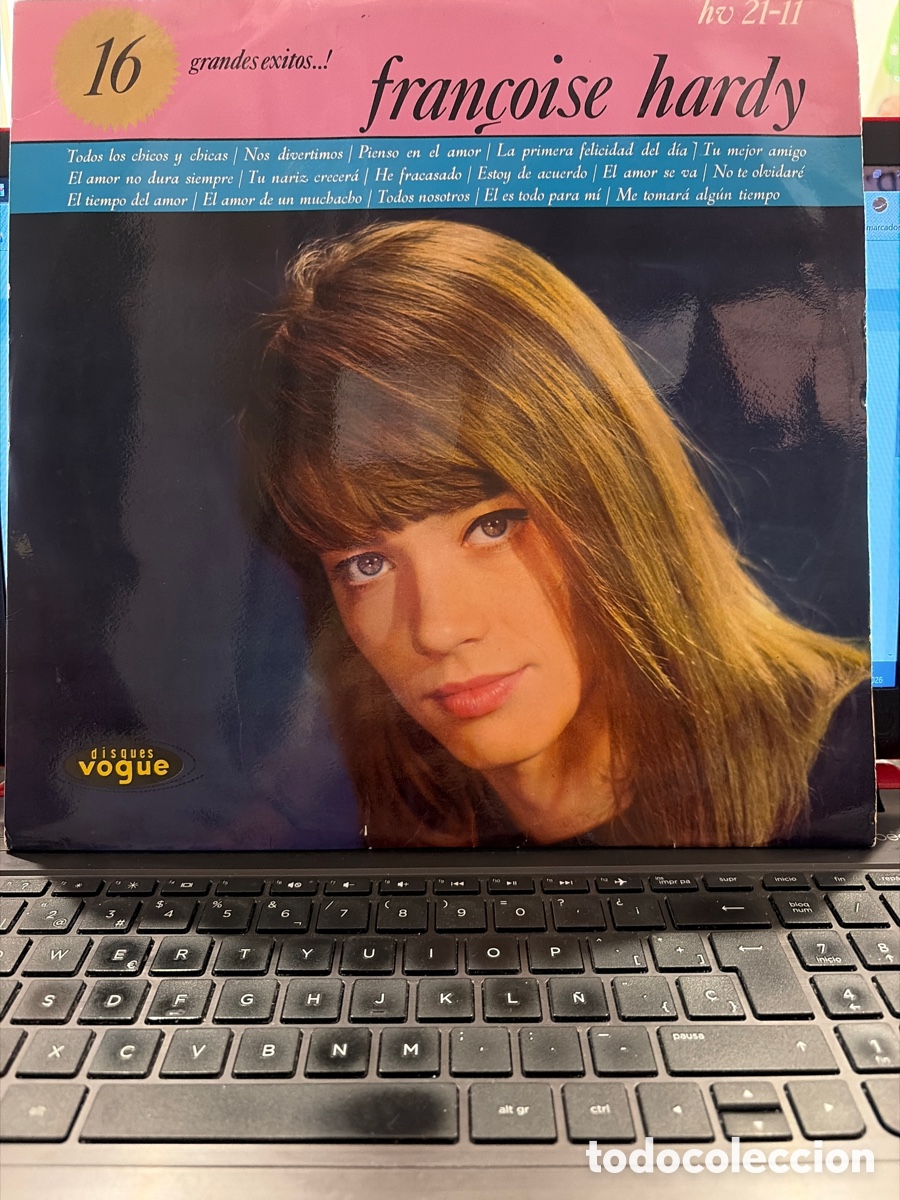 Discos de vinilo: FRAN&Ccedil;OISE HARDY - GRANDES EXITOS LP RARO ESPA&Ntilde;A 1963