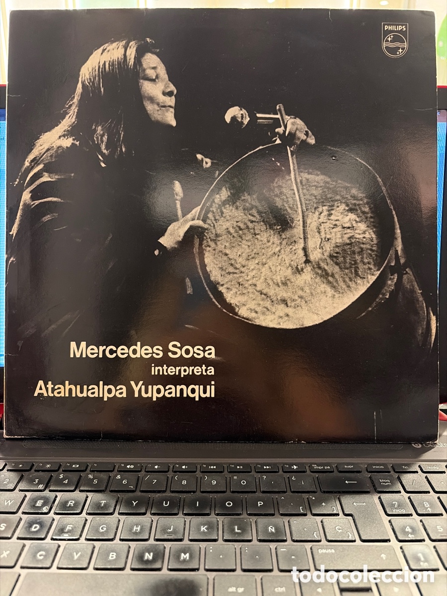 Discos de vinilo: MERCEDES SOSA INTERPRETA ATAHUALPA YUPANQUI - LP SPAIN 1978