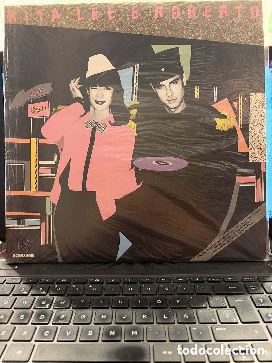 Discos de vinilo: RITA LEE E ROBERTO - BOMBOM LP RARO BRASIL