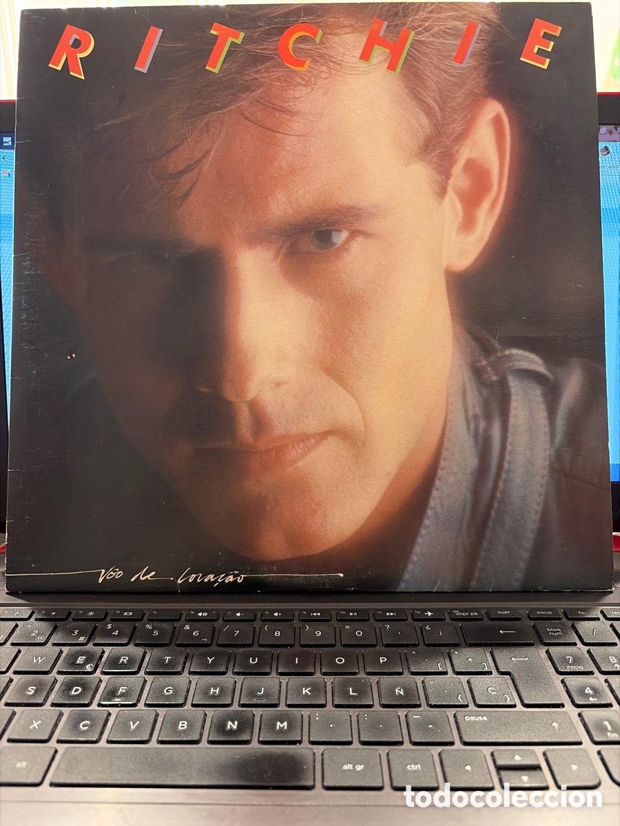 Discos de vinilo: RITCHIE - VOO DE CORA&Ccedil;AO LP RARO BRASIL