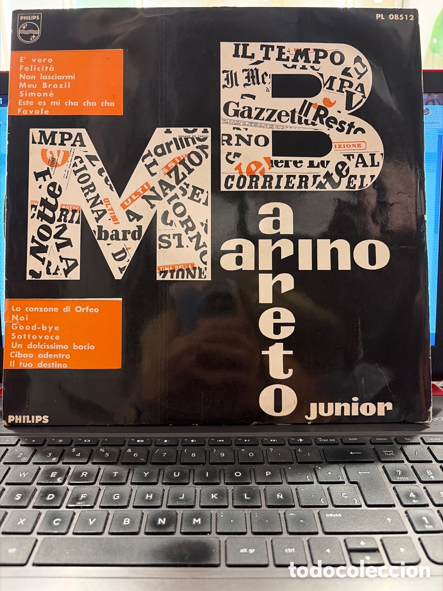 Discos de vinilo: MARINO BARRETO JUNIOR E IL SUO COMPLESSO - LP RARO ITALIA
