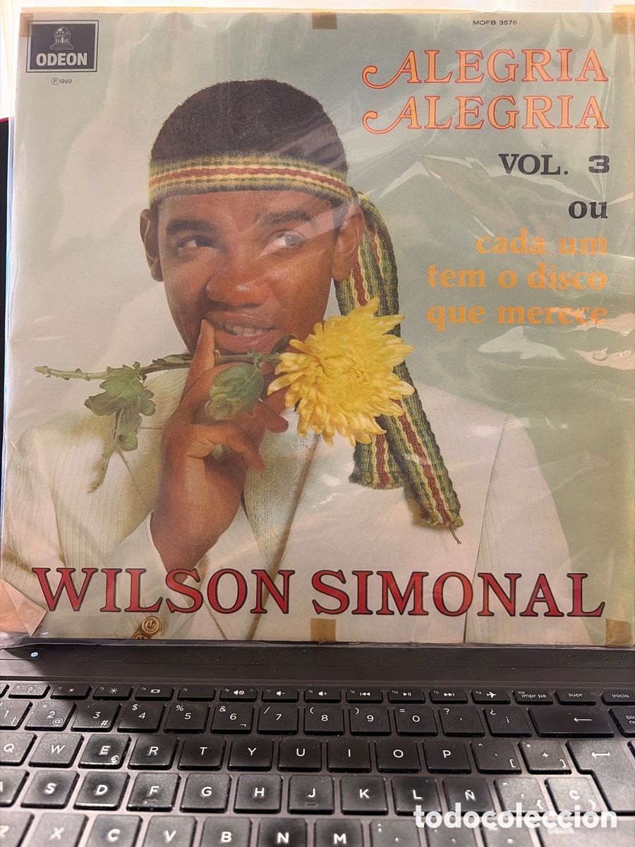 Discos de vinilo: WILSON SIMONAL - ALEGRIA ALEGRIA VOL. 3 LP RARO BRASIL