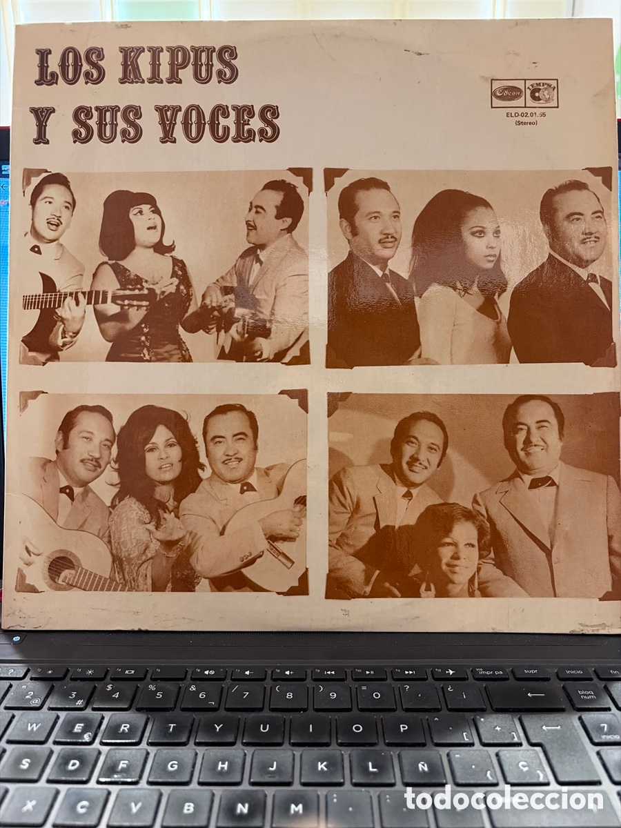 Discos de vinilo: LOS KIPUS Y SUS VOCES - LP MUY RARO EDITADO EN PERU